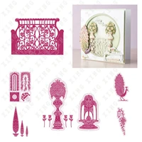 in the courtyard collection metal cutting die diy scrapbook diary decoration embossed paper card album craft template new arrive