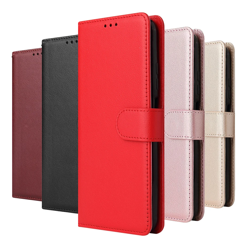 Чехол-бумажник с магнитной застежкой для Xiaomi Redmi 4A 4X 5A 5 Plus 6A 7A 8 8A 9 9A 9C Note 4 6 7 Pro 8T 9T
