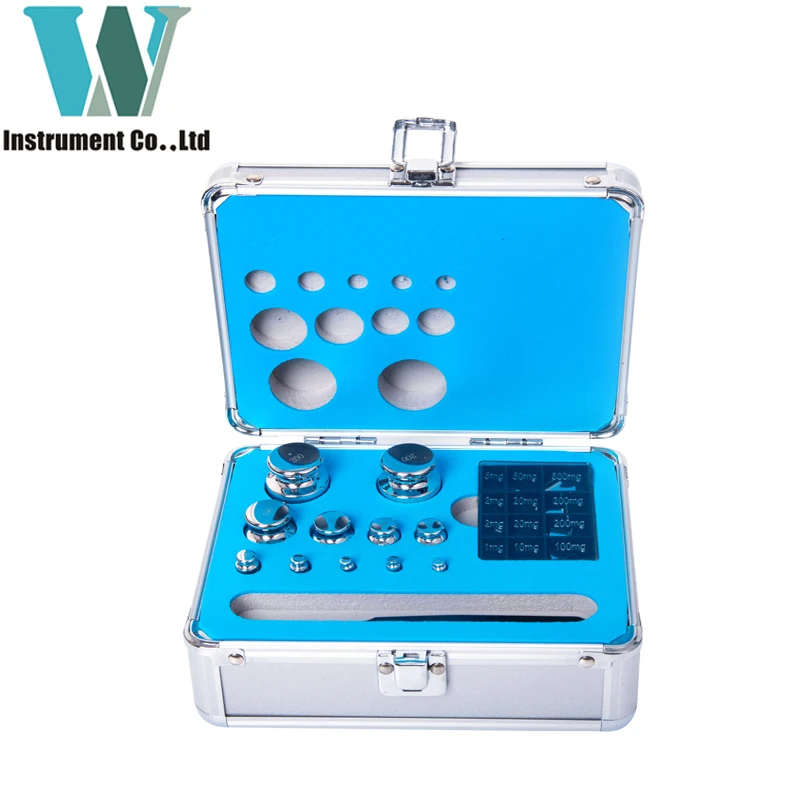 Бесплатная доставка наборы грузиков из нержавеющей стали класса F2 100 г 200 500 1 кг 2 5