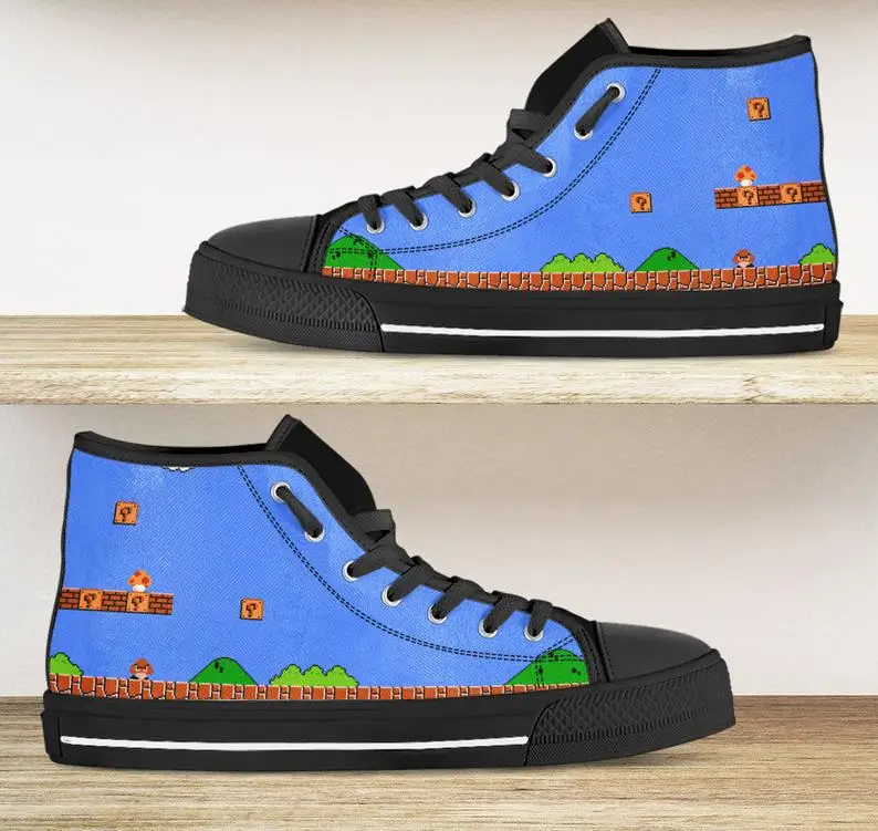 

Super Mario shoes Casual Sneakers Shoes For Man High For Men/high Quality Handiness Light Weight Sneakers