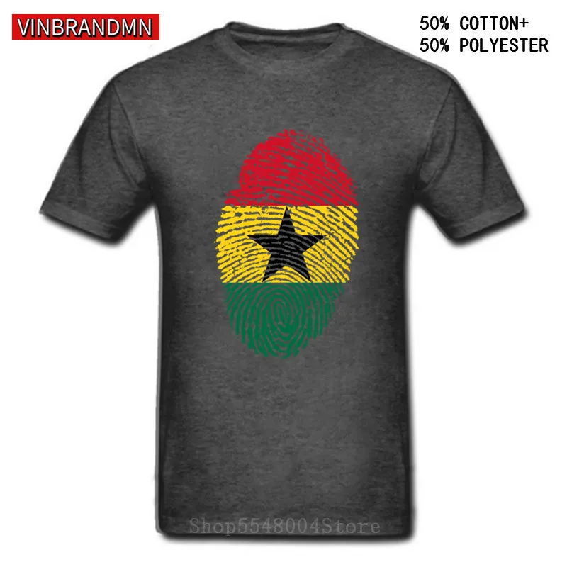 Футболка мужская с принтом Ганы хлопок модная брендовая тенниска графическим в