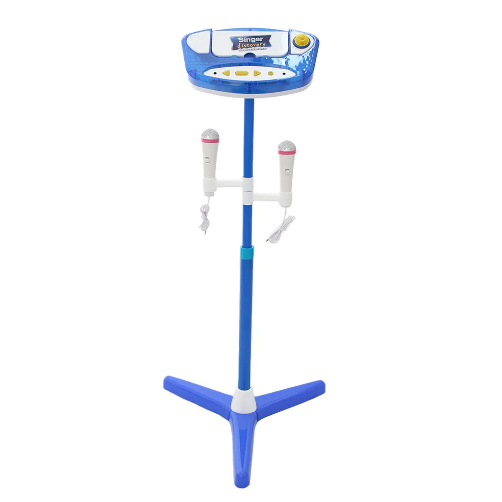 Детский микрофон музыкальная караоке машина пение с MP3 микрофонами игрушка в