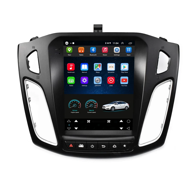 Автомобильный радиоприемник в стиле tesla 10 4 дюйма android автомобильный стерео экран