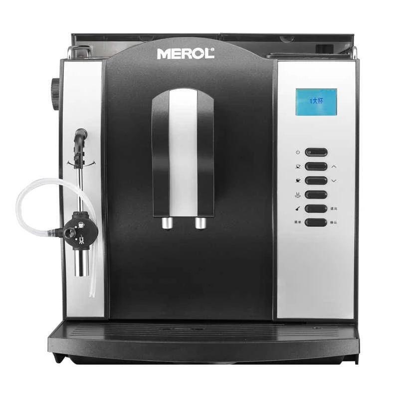 MEROL ME-708 полностью автоматический домашний 19 бар Двойной бойлер самоочищающийся автоматический доильный пузырь обеззараживание кофемашина
