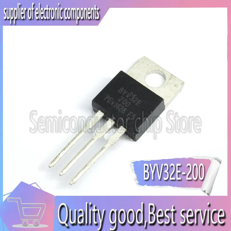 

10 шт./лот BYV32E-200 New Spot TO-220-2 Fast 200V