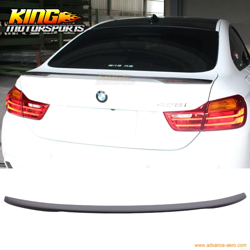 

Подходит для 15-16 BMW F36 4 серии 4 двери Gran Coupe V стиль спойлер багажника углеродное волокно CF