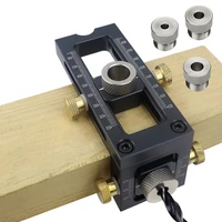 concealed flat head cross pocket hole jig hole puncher locator doweling jig for diy furniture connecting carpentry tools