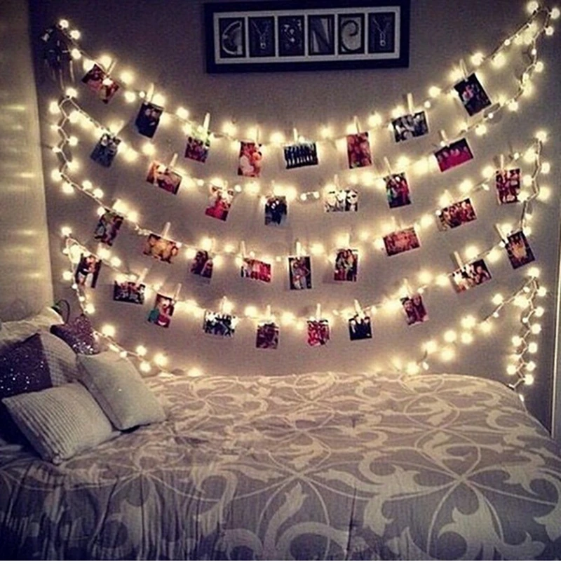 20LED Наружное освещение рождественнской елки украшения Рождественские для дома