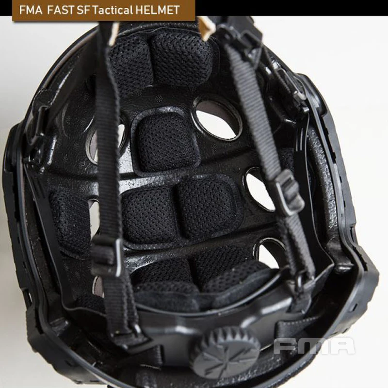 Тактический шлем FMA FAST SF с кожухом NVG головной убор для страйкбола полулицевая