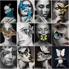 5D алмазная живопись, функция искусства, женщина, картина, полная круглая картина, сделай сам, алмазная вышивка, мозаика, распродажа, стразы, домашние украшения, ремесла