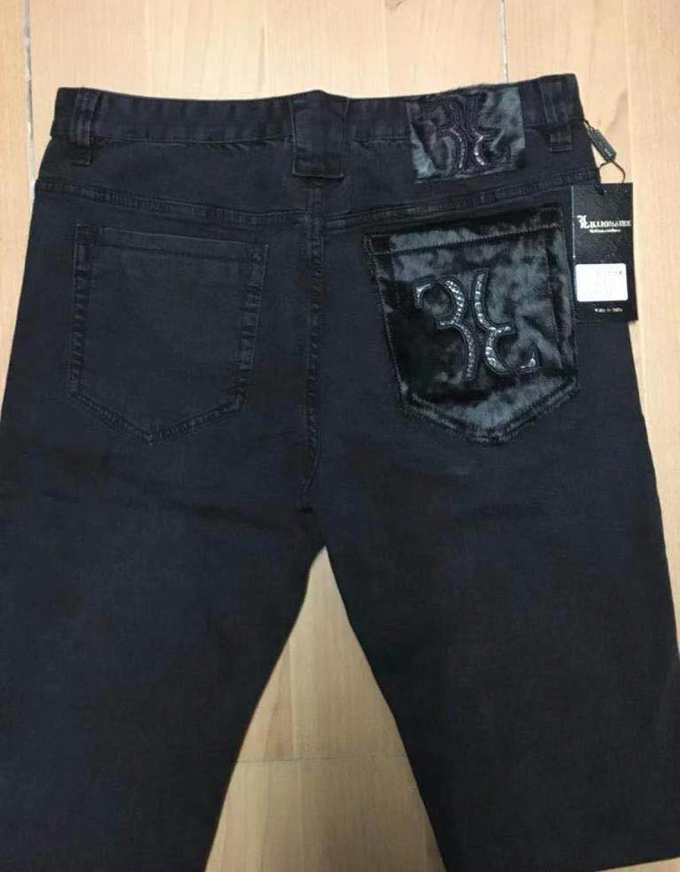 

BILLIONAIRE Jeans cotton 2021 new Fashion England casual embroidery Comfortable elasticity high quality big size free shippng