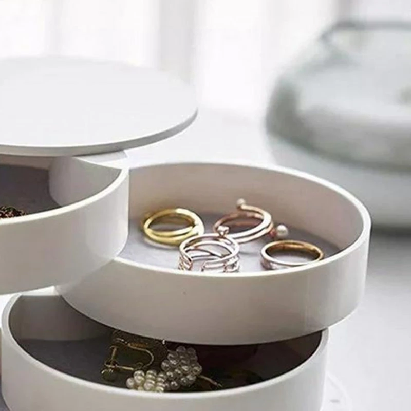 

Jewelry Box Home Ring Necklace Bracelet Watch Jewelry Box Home Storage Box