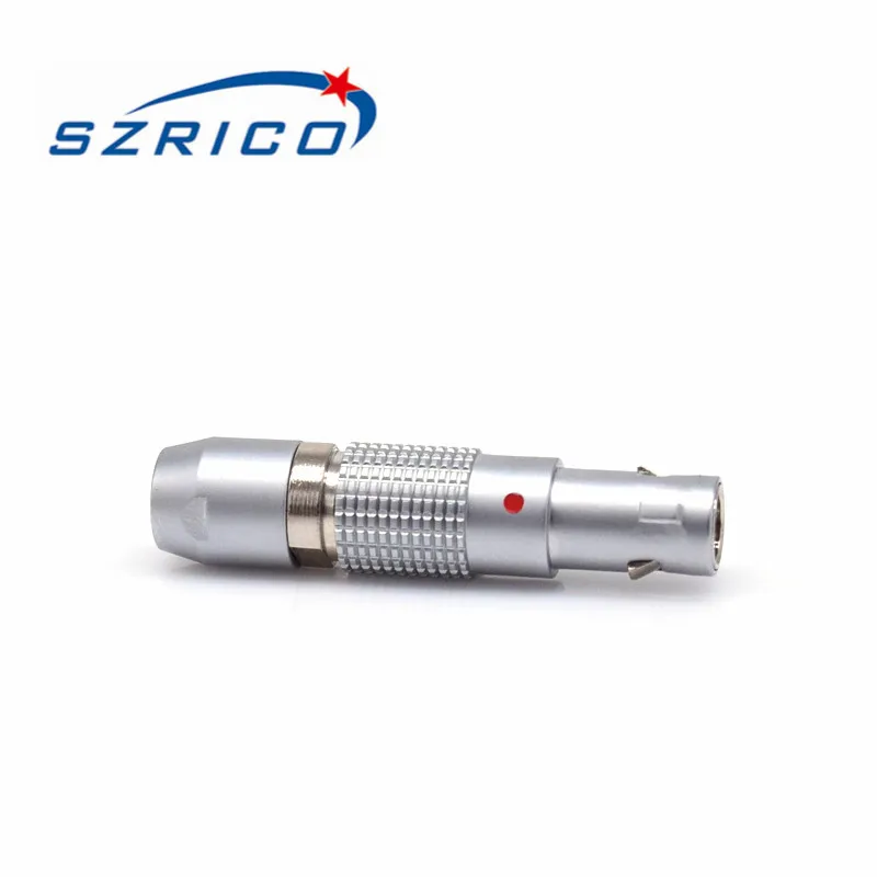 PLUG 00B M7 2 3 4 5 pin FGG HGG разъем и розетка металлический водонепроницаемый электронный круговой толкатель разъем - Цвет: PLUG
