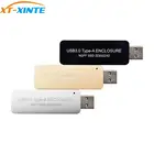 XT-XINTE USB3.0 LM-741U TYPE-A M.2 для NGFF SSD корпуса SATA без кабеля для 2230 или 2242 для NGFF(M.2) SSD