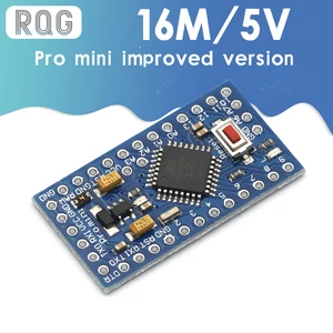 Pro mini Atmega328P Pro Mini 328 Mini ATMEGA328 3,3 В 8 МГц 5 в 16 МГц для Arduino совместимый Nano CP2102 FT232RL