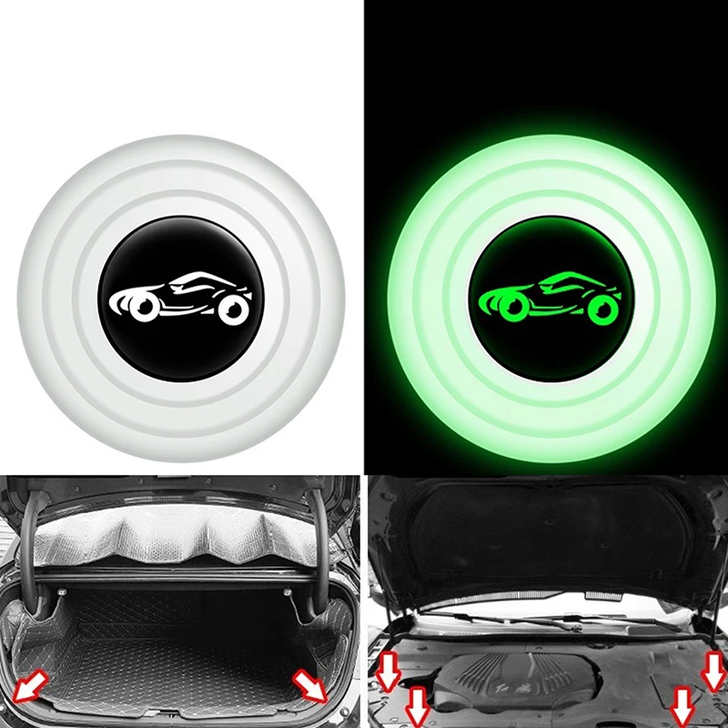 

5PCS Car Door Shock Absorber Gasket Sticker For Car Trunk Sound Insulation Pad Universal Shockproof Thickening Buffer Cushion