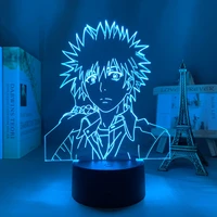 3d led light anime a certain scientific railgun kamijou touma figure for bedroom decorative nightlight birthday gift night lamp