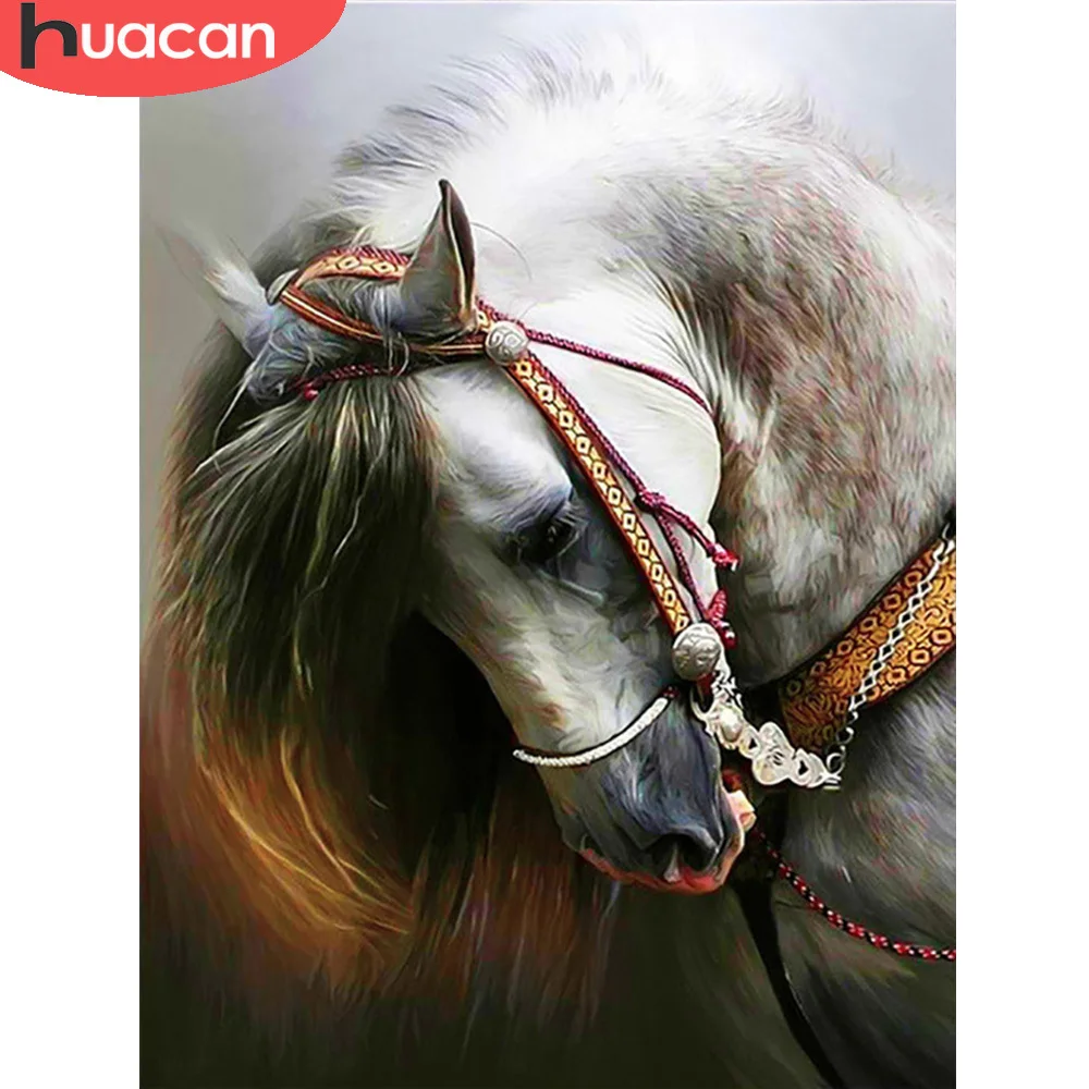 

Алмазная картина «Лошадь», квадратная/круглая