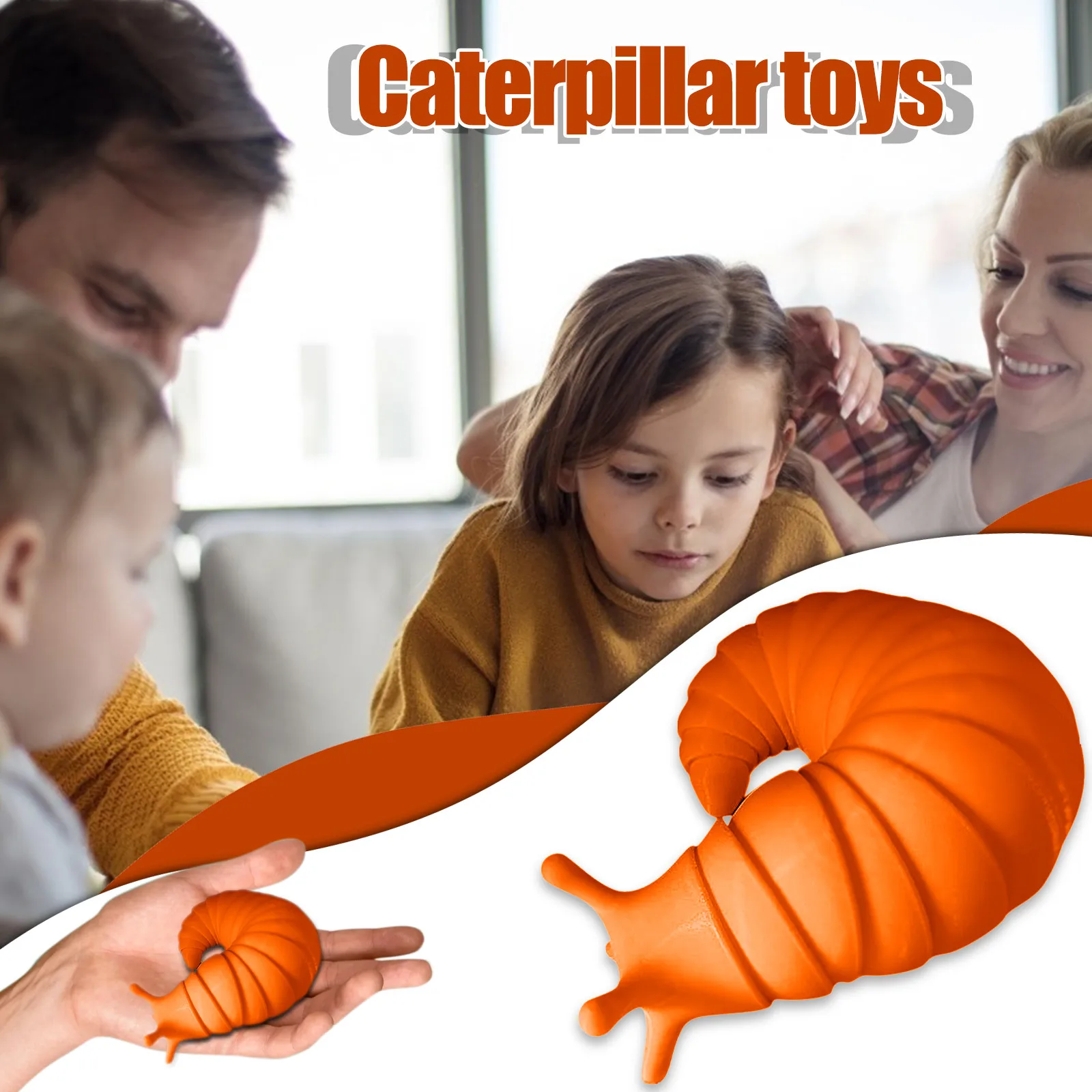 

Игрушка-антистресс силиконовая, 25 см