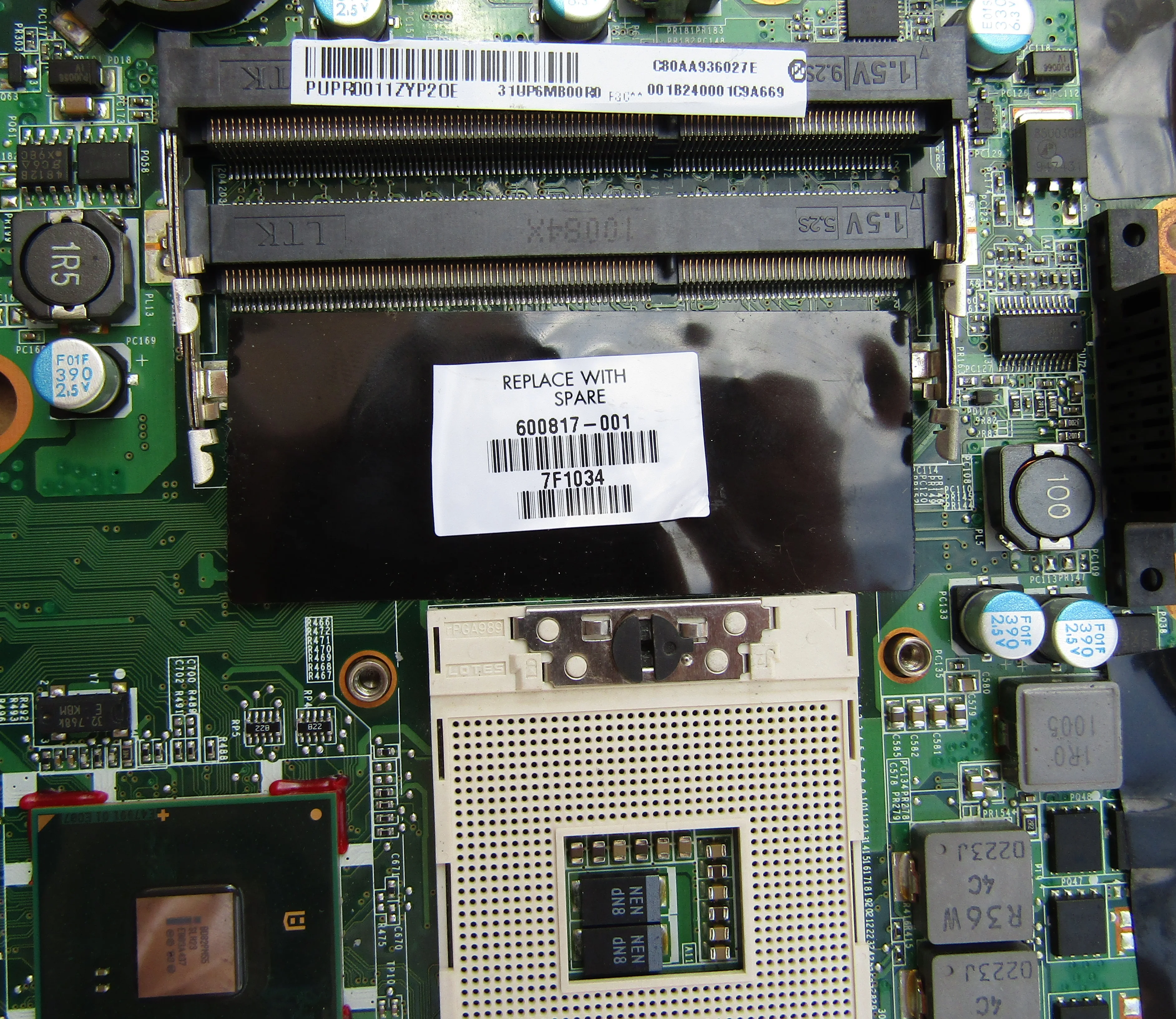 600817-001 материнская плата для ноутбука hp DV6 DV6-2000 неинтегрированная DA0UP6MB6F0 полностью протестирована