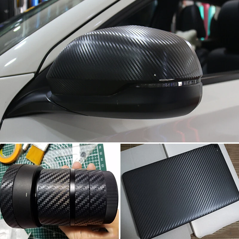 Posbay 3D виниловая пленка из углеродного волокна для стайлинга автомобиля