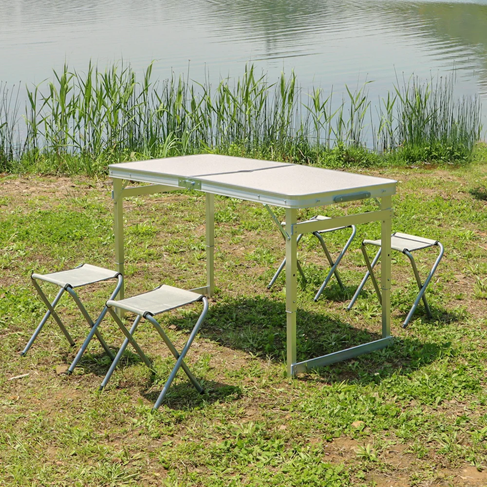 Наборы столов и стульев для кемпинга на открытом воздухе складной стол