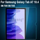 Закаленное стекло для Samsung Galaxy Tab A7 10,4, 2020 дюйма,  T500 T505, защита экрана 9H 0,3 мм, защитная пленка для планшета