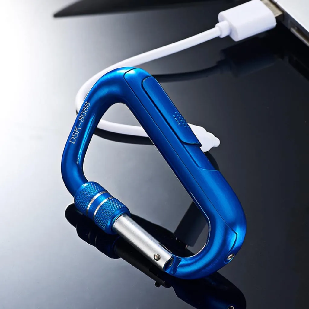 Беспламенная зажигалка USB зарядка металлический ветрозащитный замок для
