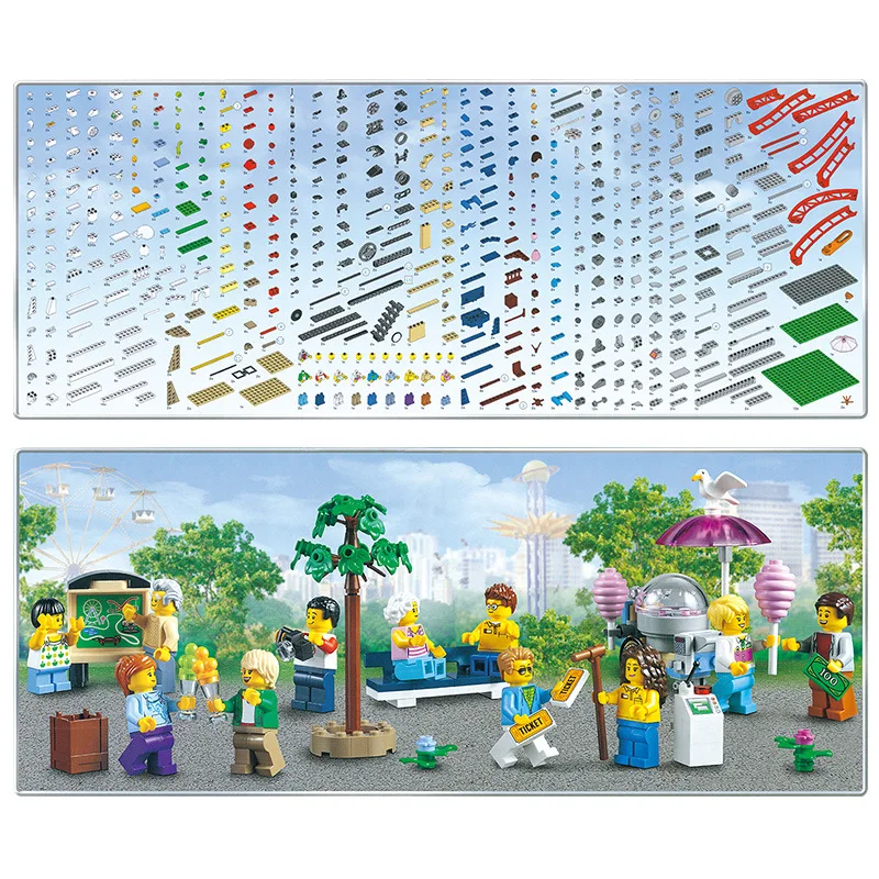 UPS 15039 горки с мотором модель lepinglys Девушки серии строительные блоки кирпичи