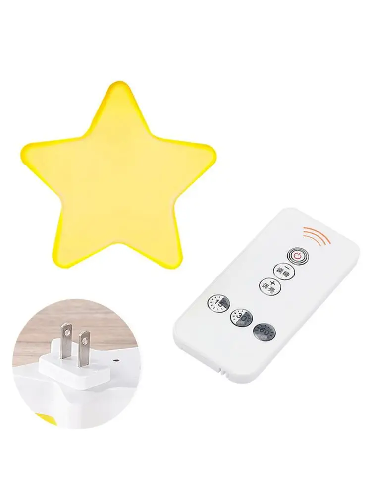 Светодиодный подключаемый Ночной светильник с дистанционным управлением