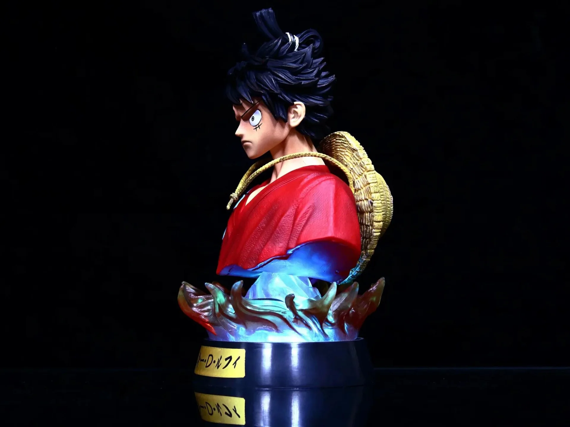 

ONE PIECE Anime Monkey D. Luffy Roronoa Zoro Shiny Bust PVC Action Figure One Piece Figure Collection Model Dolls Toys for Gifts