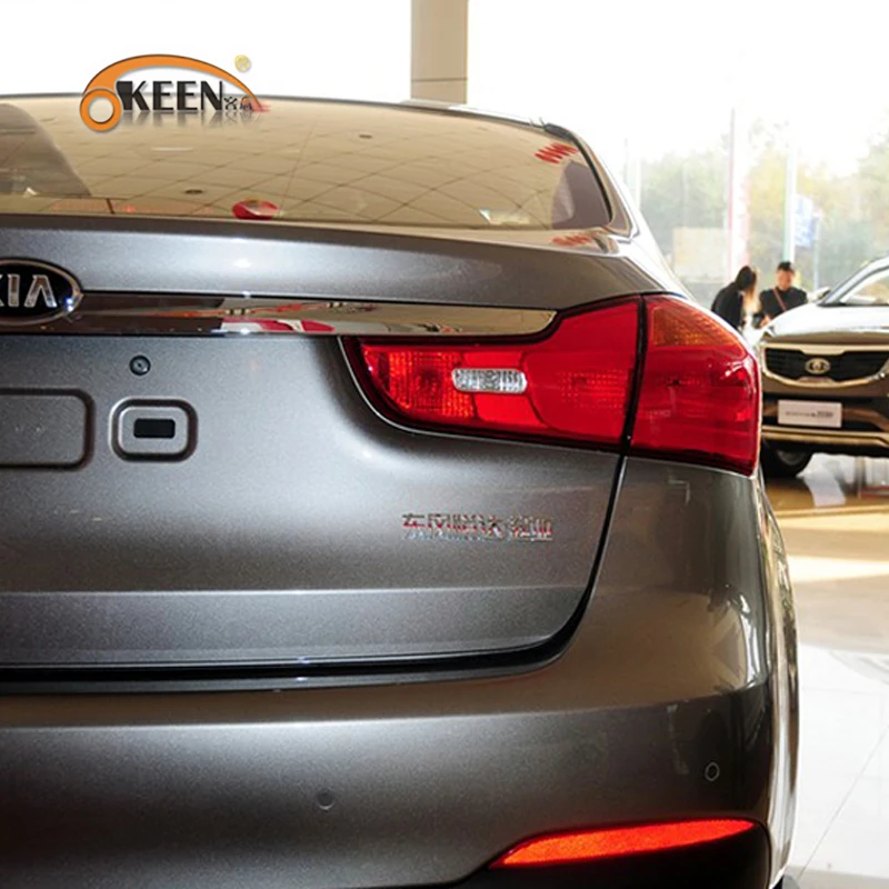 2 предмета в комплекте, для Kia K3 Cerato Форте 2012 2013 автомобиль красный Len светодиодный задний бампер отражатель светодиодный стоп-сигнал светильник туман задняя часть, сигнализирующий фонарь