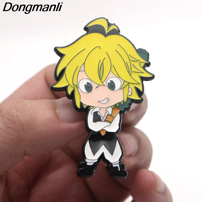 

O348 Anime Character Kingdom Hearts Metal Enamel Pins And Brooches For Lapel Pin Backpack Bags Badge Cute Gifts Collar Jewelry