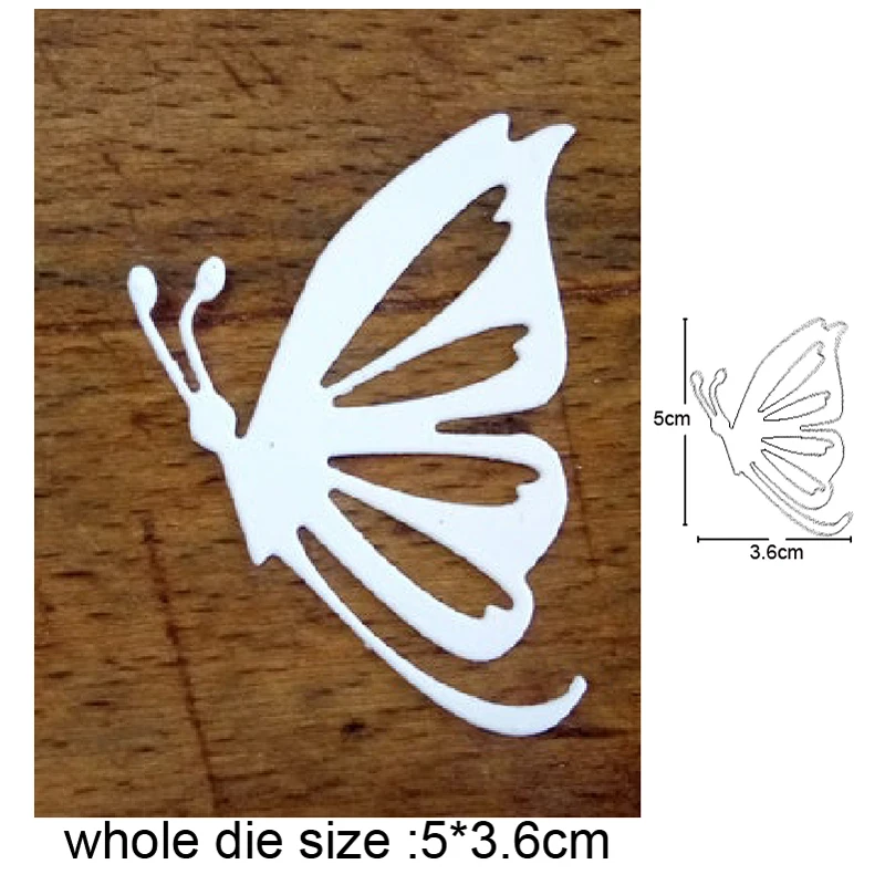 

Christmas Butterfly Metal Cutting Dies for DIY Scrapbooking Stamp Cards Making Decorative Craft Embossing Die Cuts Stencils dies