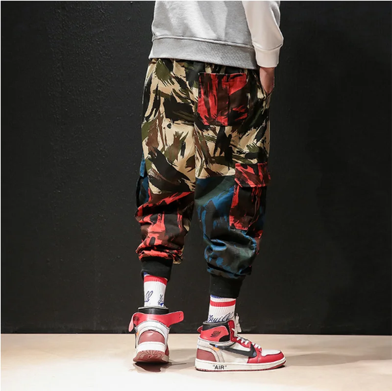 Zogaa дизайнерский бренд 2019 для мужчин бегунов человек хип хоп камуфляжные штаны