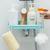 bathroom shelf utensils kitchen storage sink shelf shower storage basket with towel bar hooks organizer bathroom accessories