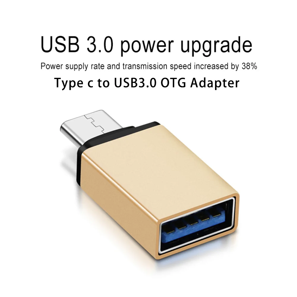 Кабель адаптер Type C на USB 3 0 OTG конвертер для Samsung Huawei P20 OTG|Переходники и адаптеры| |