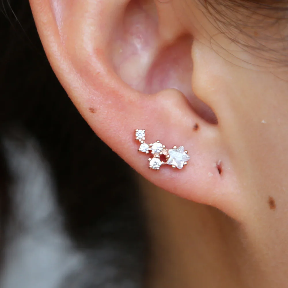 2021 одежда высшего качества тонкой 925 стерлингового серебра с яркими кристаллами