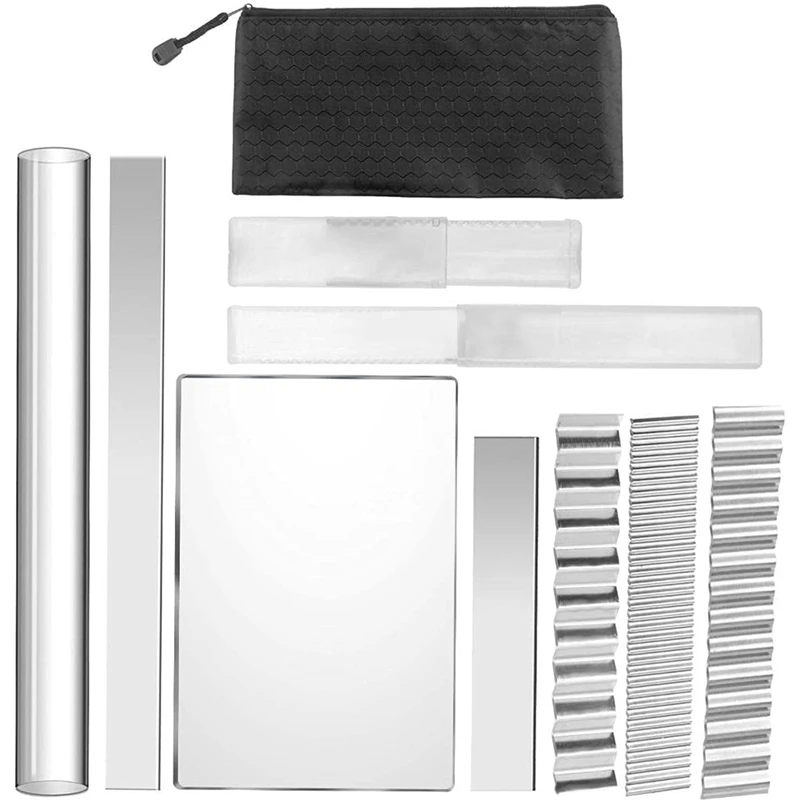 

NEW-8Pcs Набор для резки глины, акриловая твердая желтая круглая трубка для прокатки глины для самостоятельной формовки, моделирования, скульп...