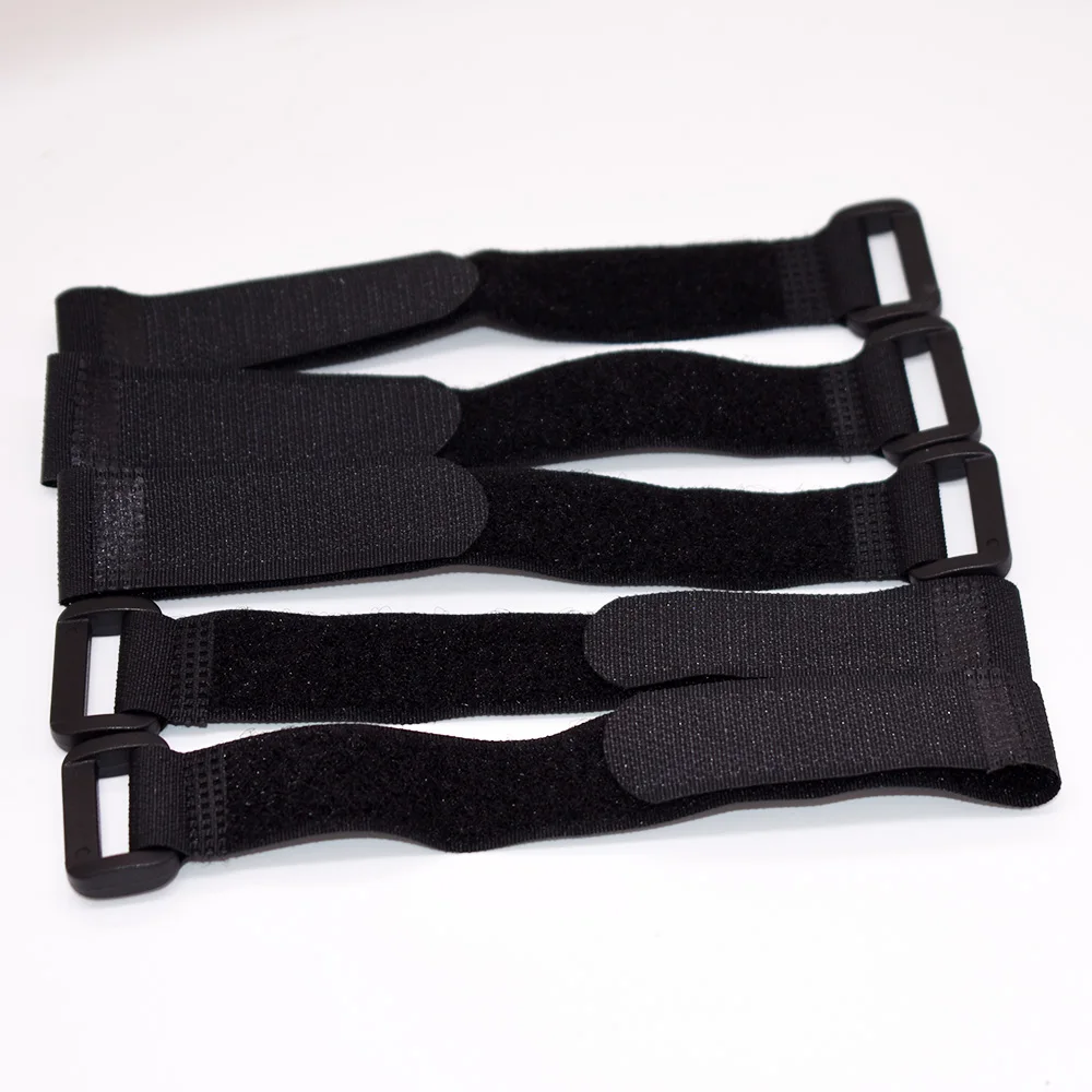 5 шт. 2x20 см черный мощный с дистанционным управлением ремнем противоскользящий