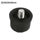 Резиновая головка молотка 25303540 мм, двухсторонние Рабочие Резиновые бусины, молоток со сменной головкой молотка, нейлоновая головка, инструменты для молотка