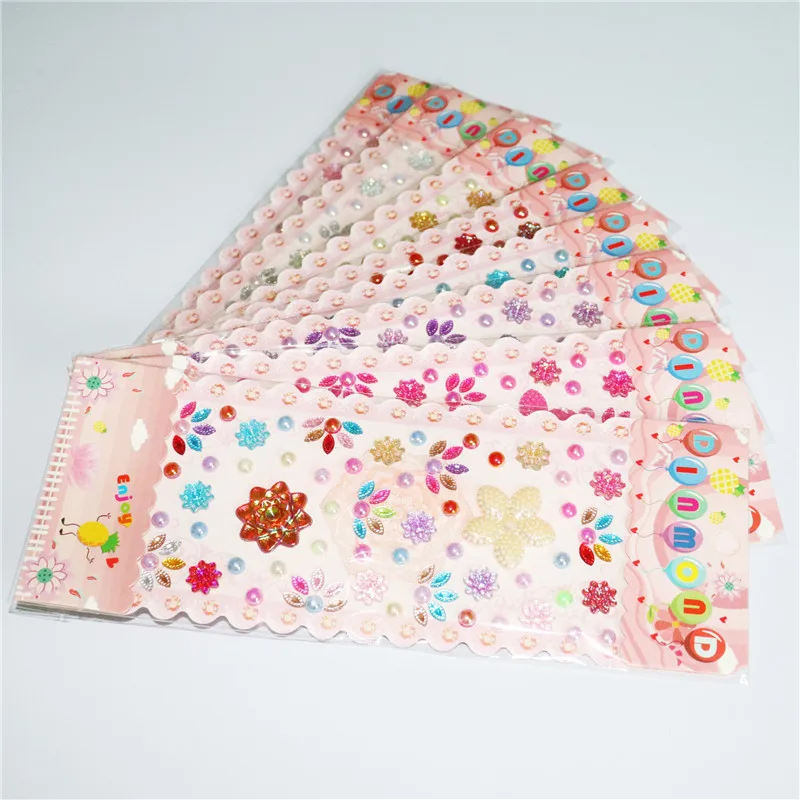 Красочные Стразы Морская звезда наклейка с цветком Diy Ювелирные изделия ананас