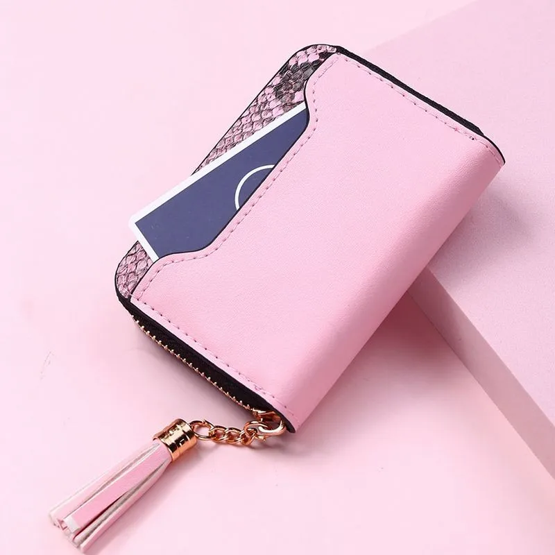 

New Women Wallets Cute Multi-card Bit Card Holder Pocket Purse alligator print Wallet Female Fashion Short Coin Purse Money Bag