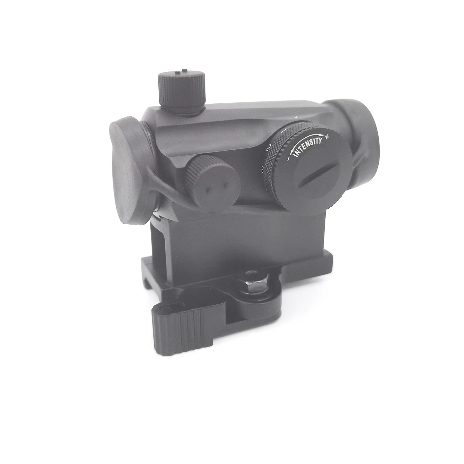 

Red Dot Scope T1 Black Aluminum Metal Shockproof and Waterproof Outdoor Hunting Tactical Scope