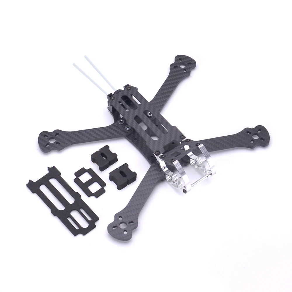 Квадрокоптер Rooster 255 мм 6 дюймов FPV Racing Drone рама для фристайла из алюминиевого