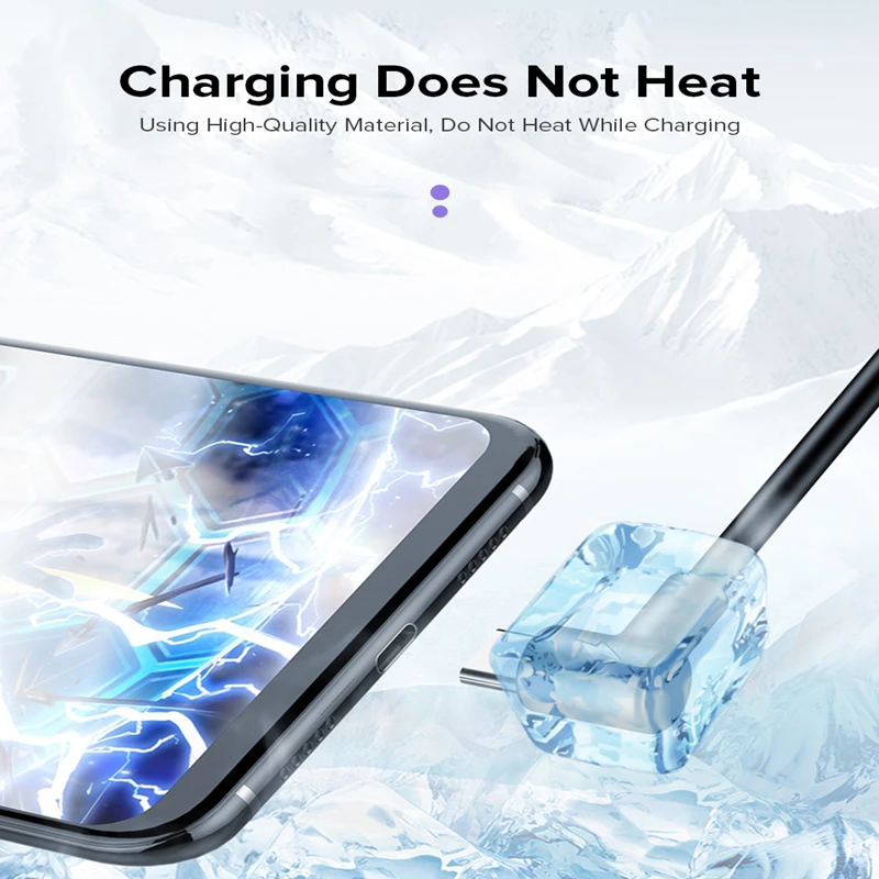 Кабель Micro USB Type-C 5 А для ios 1 м быстрой зарядки телефонов Huawei Samsung iphone Xiaomi | Мобильные