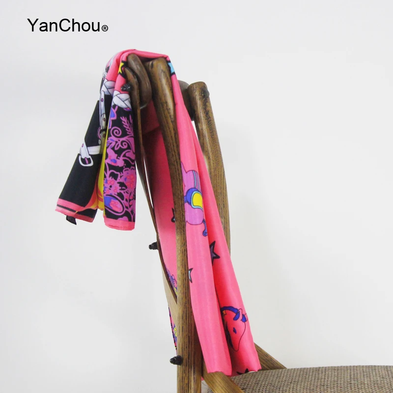 Шелковый шарф из Красной Саржи квадратная женская большая шаль хиджаб шелк