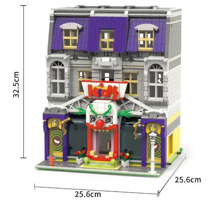 UG-10181 эксперт городская улица вид серии MOC Joker Park Сборная модель строительные