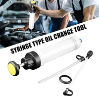 200ml car oil fluid extractor filling syringe bottle transfer hand pump fuel oil change for auto syringe type oil change tool