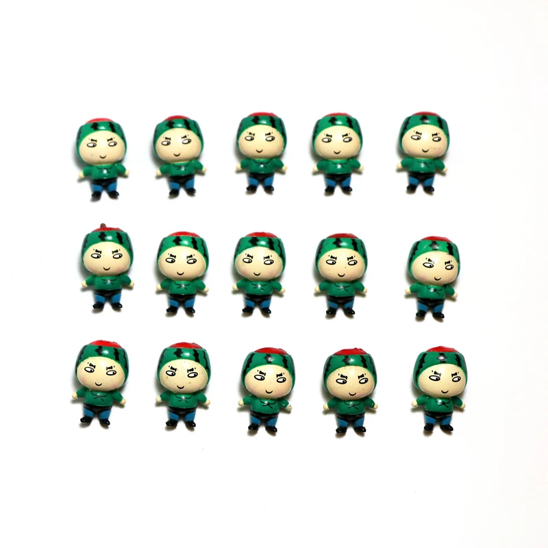 

Милые Японские Аниме фигурки арбуза ниндзя, 30 шт., декоративная фигурка, игрушка, подарок для ребенка, мальчика, девочки